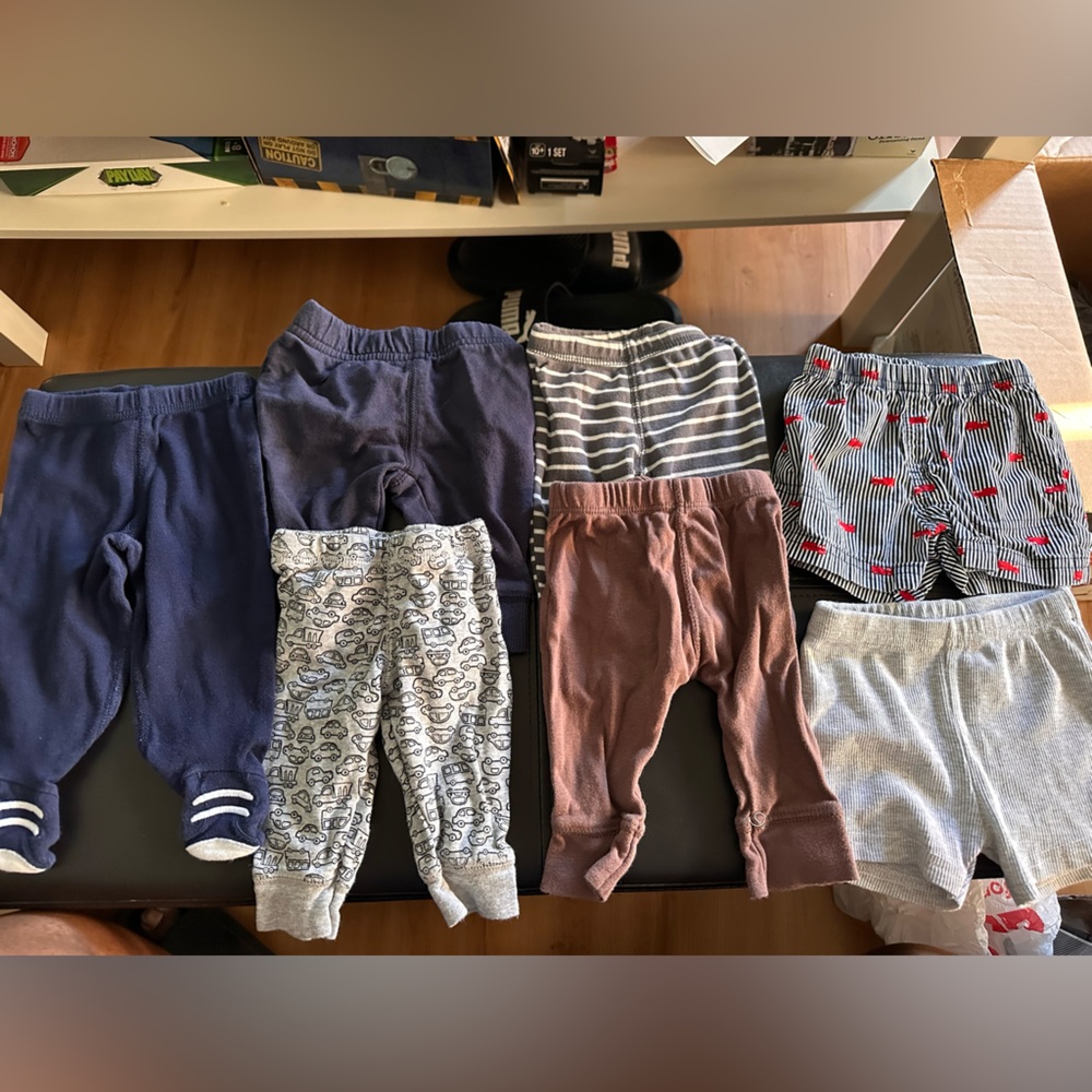 Baby boy bottoms bundle